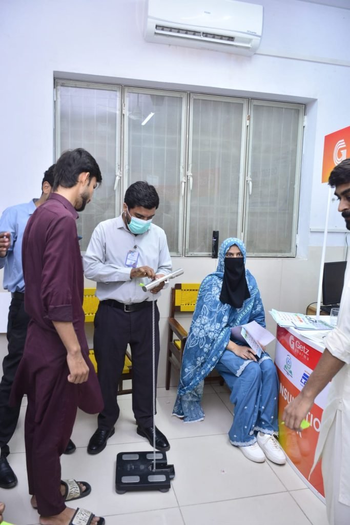LDF public awareness session and free screening camp at Sadaqat Corporation, Faisalabad, 28 August 2026 (photo 5)