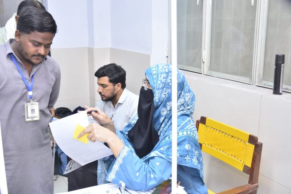 LDF public awareness session and free screening camp at Sadaqat Corporation, Faisalabad, 28 August 2026 (photo 14)