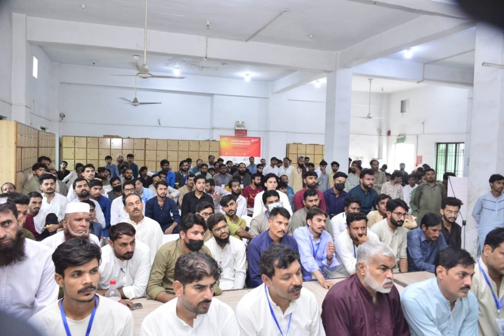 LDF public awareness session and free screening camp at Sadaqat Corporation, Faisalabad, 28 August 2026 (photo 29)