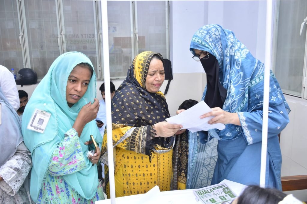 LDF public awareness session and free screening camp at Sadaqat Corporation, Faisalabad, 28 August 2026 (photo 39)